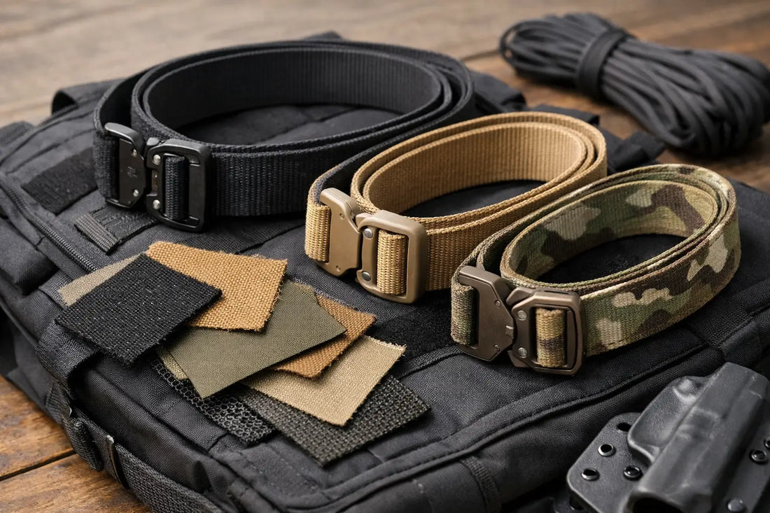 Guide to Tactical Belt Materials