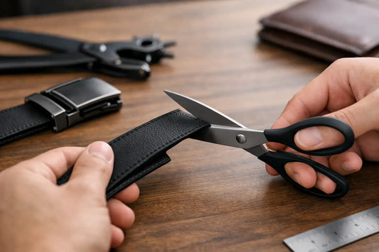 Slide Belt Trimming Guide for a Clean Fit