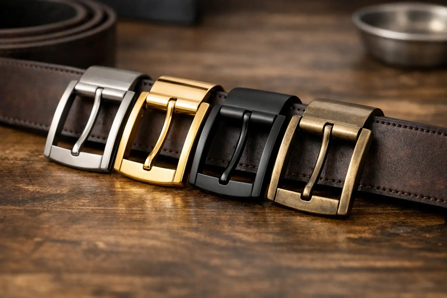 Belt Buckle Finishes Explained Clearly