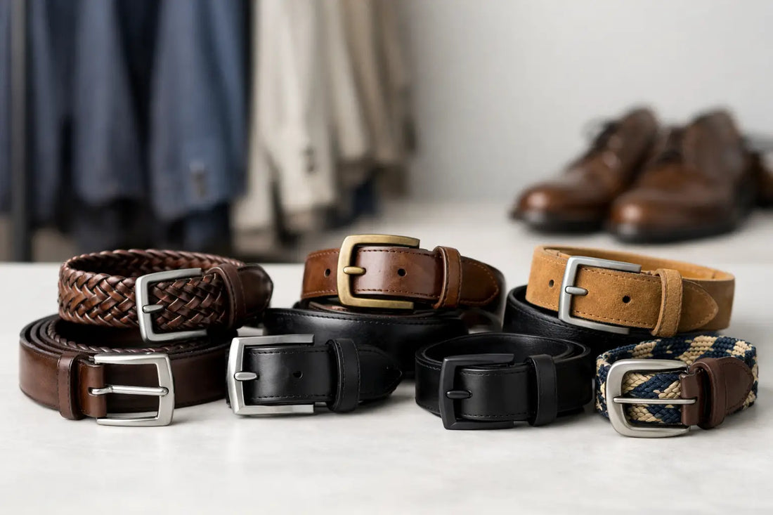 7 Men’s Belt Wardrobe Essentials