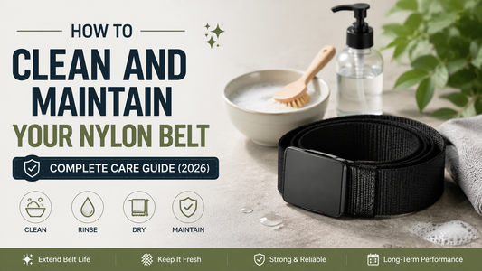 How to Clean and Maintain Your Nylon Belt: Complete Care Guide (2026)