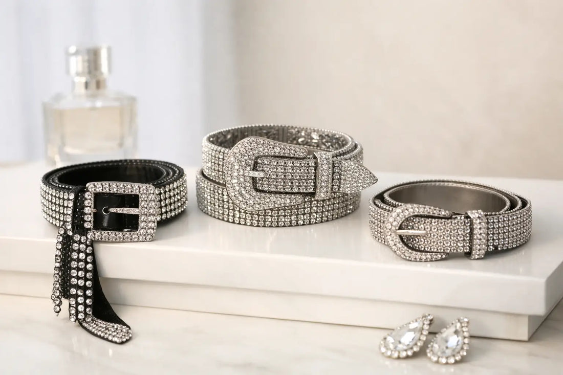Best Rhinestone Belts for Women