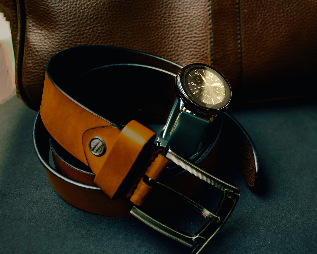 How to recognize a leather belt