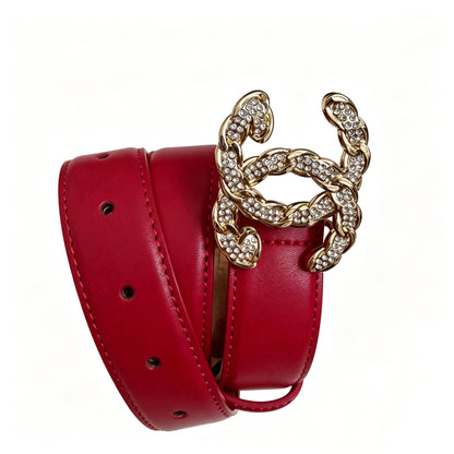 Ladies Leather Belts for Jeans -Premium Genuine Leather
