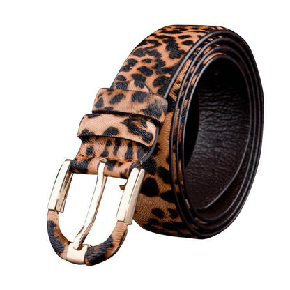 Adjustable Leopard Dress Belt Adjustable Leopard Dress Belt