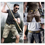 Men Nylon Belt Military Use Web Tactical Belt Heavy-Duty Quick-Release Metal Buckle - Beltbuy Store