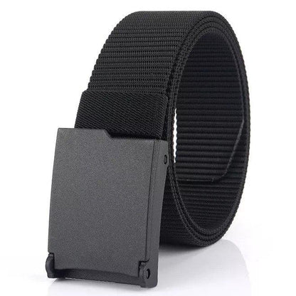 Men Nylon Canvas Tactical Waist Belt With Plastic Buckle - Beltbuy Store