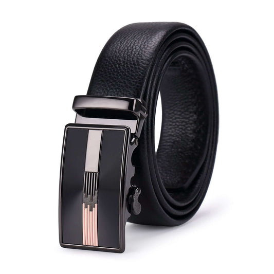 Mens Genuine Leather Belt Automatic Buckle - Beltbuy Store